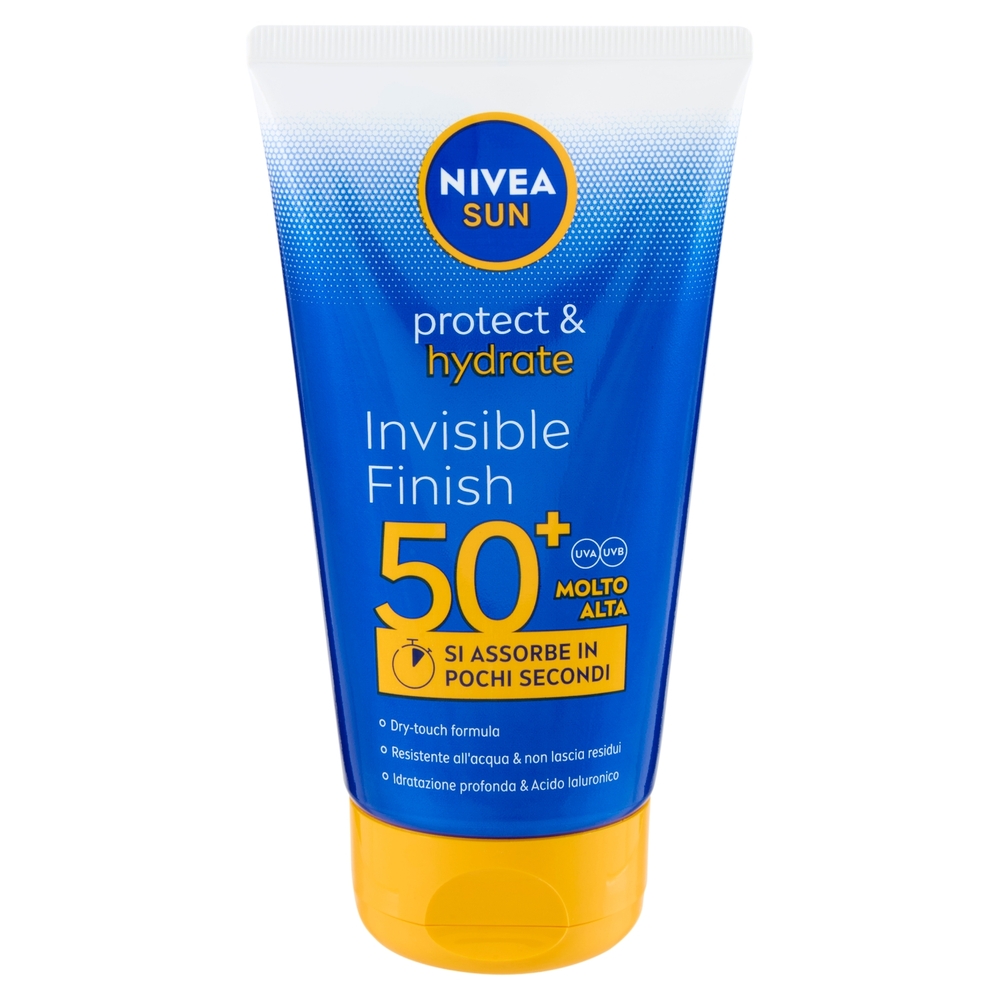 Nivea Sun protect & hydrate Invisible Finish 50+ Molto Alta 150 ml